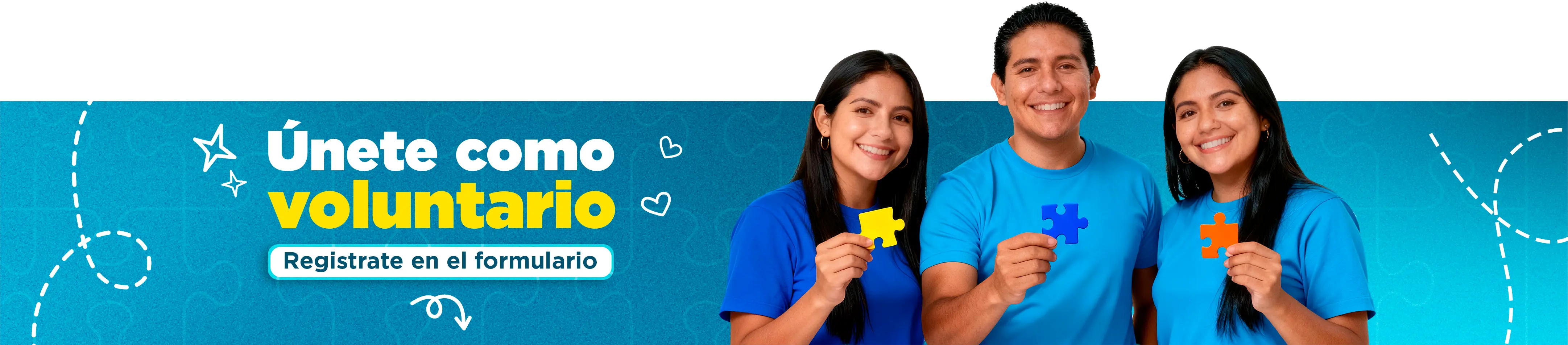 Únete como voluntario